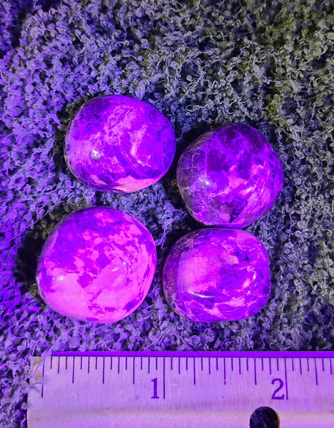 Yooperlite tumbled stone *UV reactive*