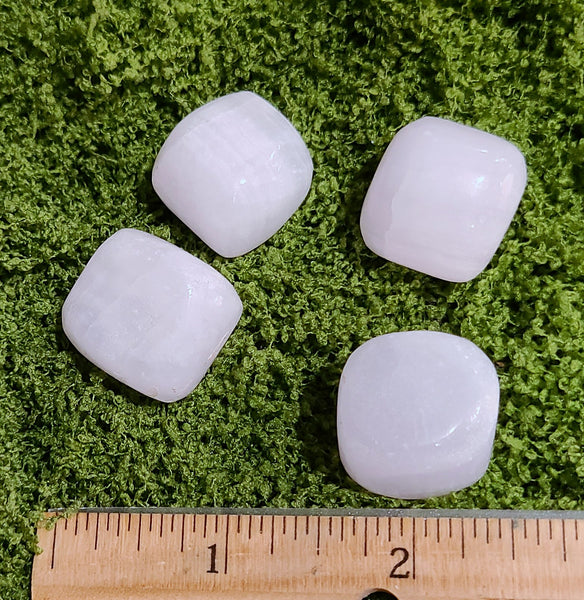 Calcite (Mangano) tumbled stone *UV reactive*